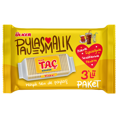 Taç Kraker 3'lü 228 gr
