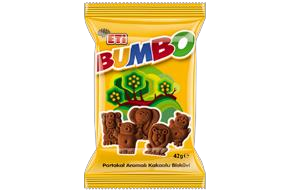 Eti Bumbo Portakal Aromalı Kakaolu Bisküvi 42 g