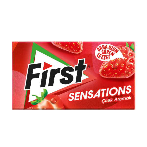 First Sensations Sakız Çilek Aromalı 27 gr