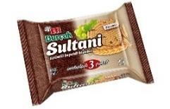 Eti Burçak Sultani Üzümlü Kepekli Bisküvi 3x123 g