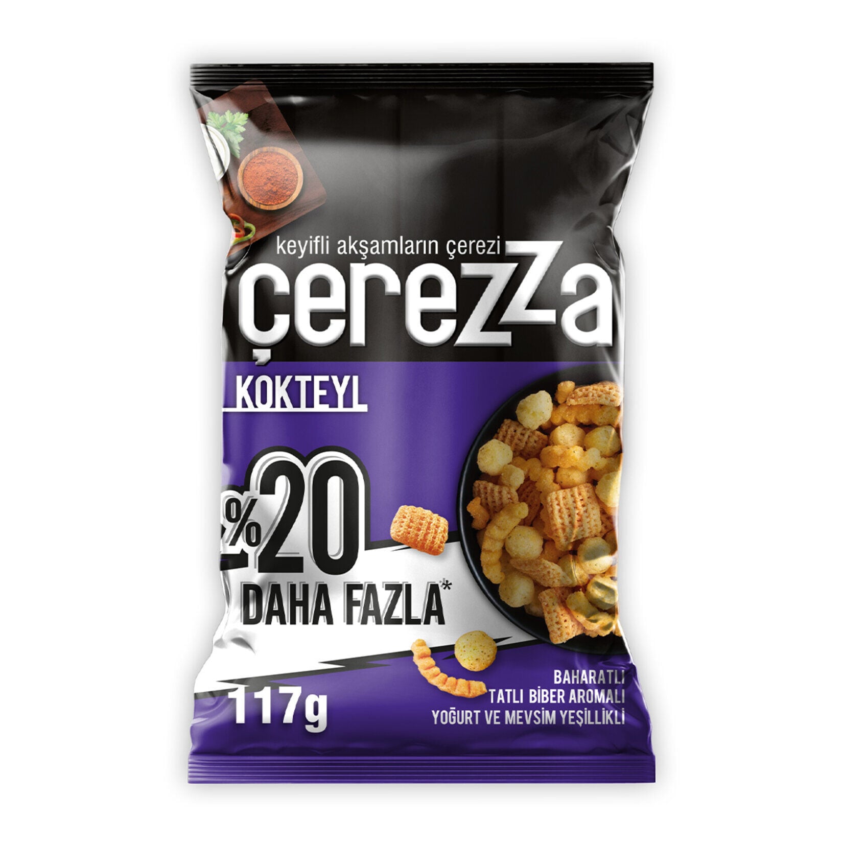 Çerezza Kokteyl Süper Boy 117 gr