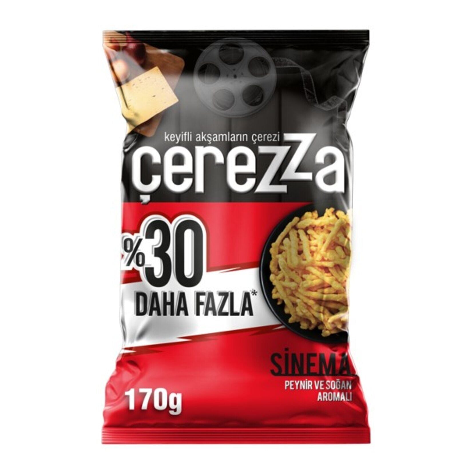 Çerezza Sinema Peynir & Soğan Parti Boy 170 gr