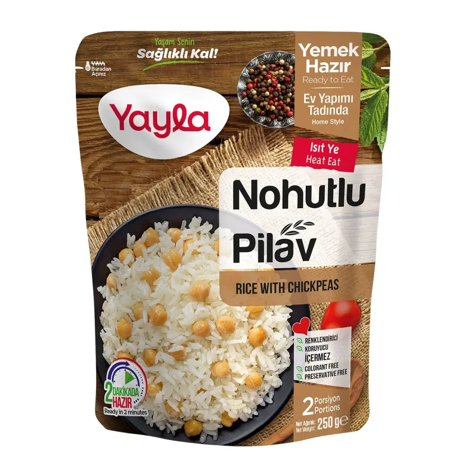 Yayla Hazır Nohutlu Pirinç Pilavı 250 gr