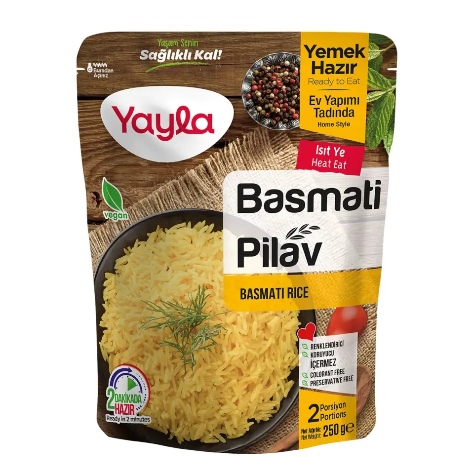 Yayla Hazır Basmati Pirinç Pilavı 250 gr