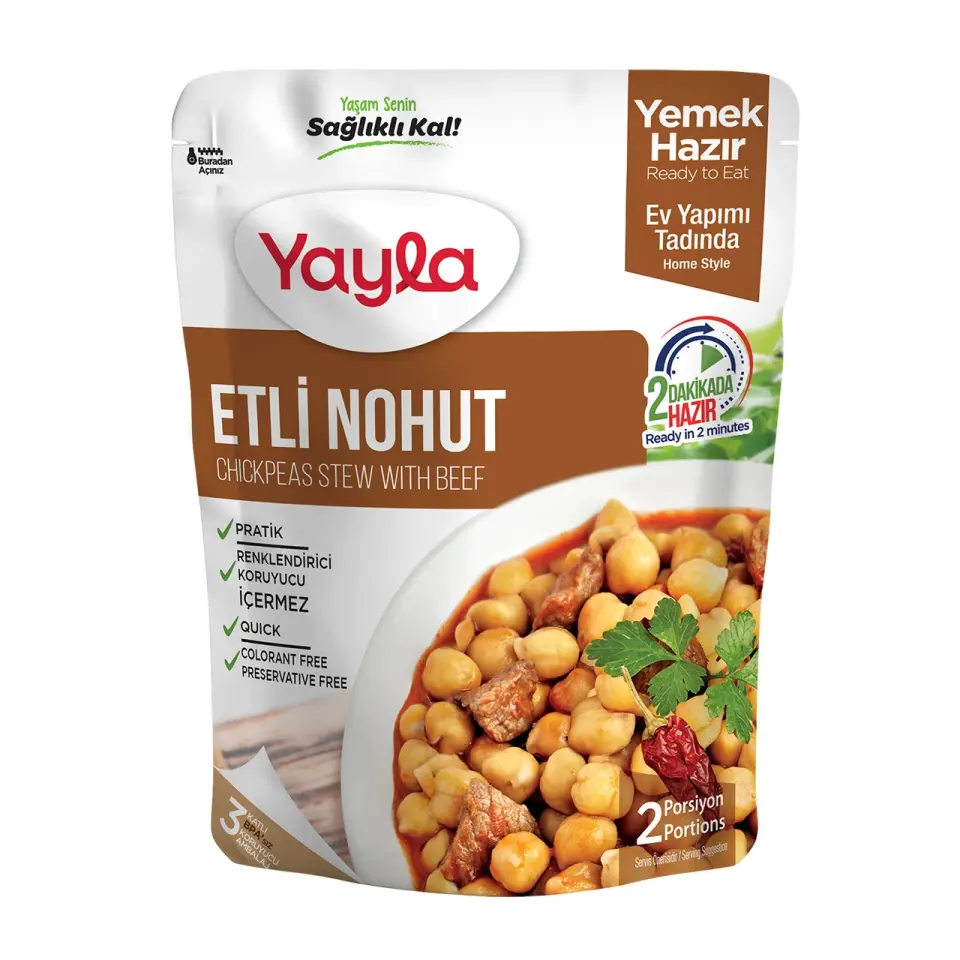 Yayla Hazır Etli Nohut Yemeği 250 gr