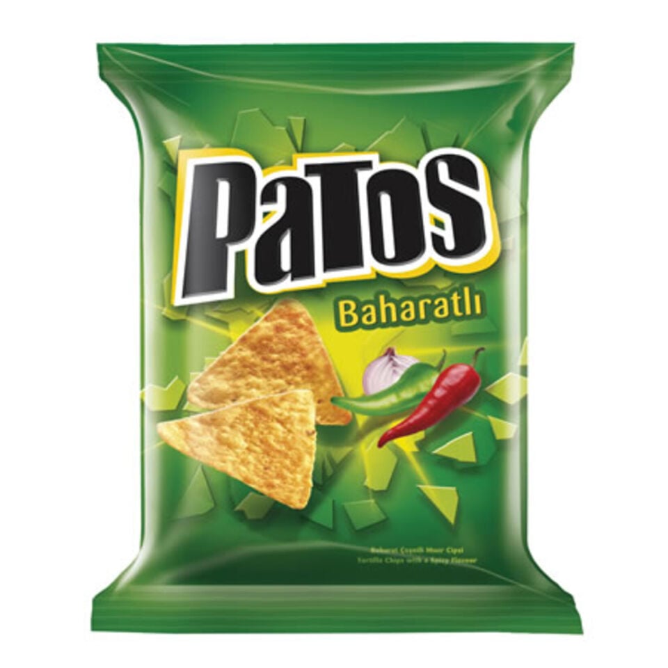 Patos Baharat Aromalı Mısır Cipsi Parti Boy 167 gr