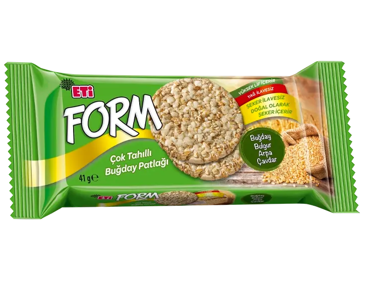 Eti Form Çok Tahıllı Buğday Patlağı 41 g