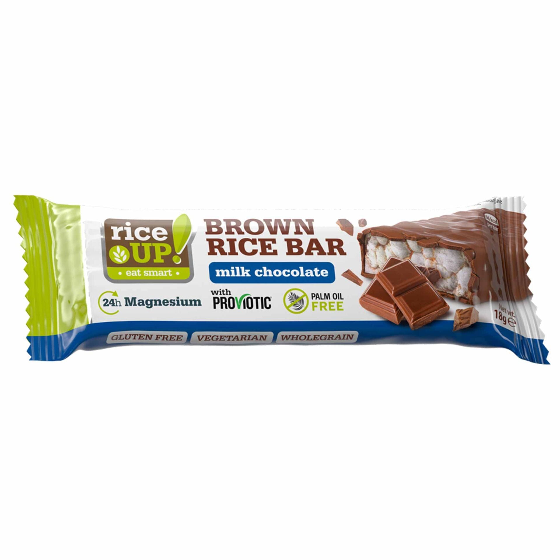 Rice Up Sütlü Çikolatalı Pirinç Barı 18 gr