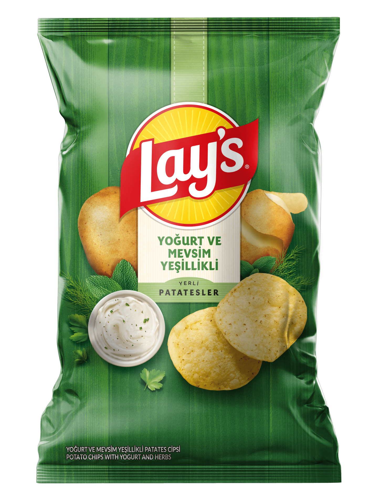 Lay's Yoğurt ve Mevsim Yeşillikleri Parti Boy 150 gr