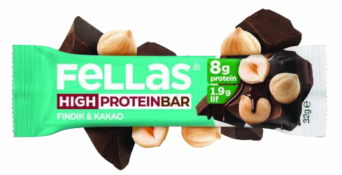 Fellas Protein Bar Fındık ve Kakaolu 32 gr