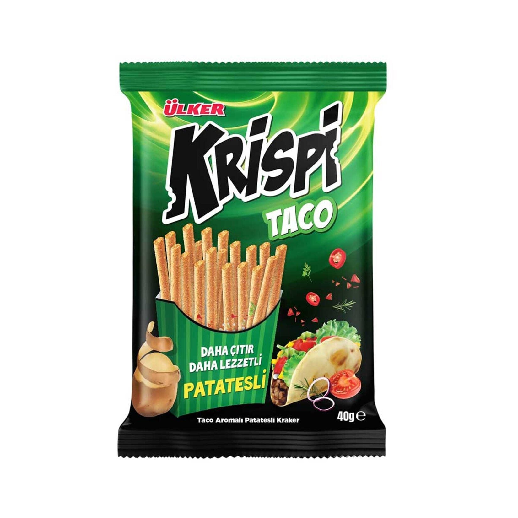 Ülker Krispi Taco Baharatlı Kraker 40 gr