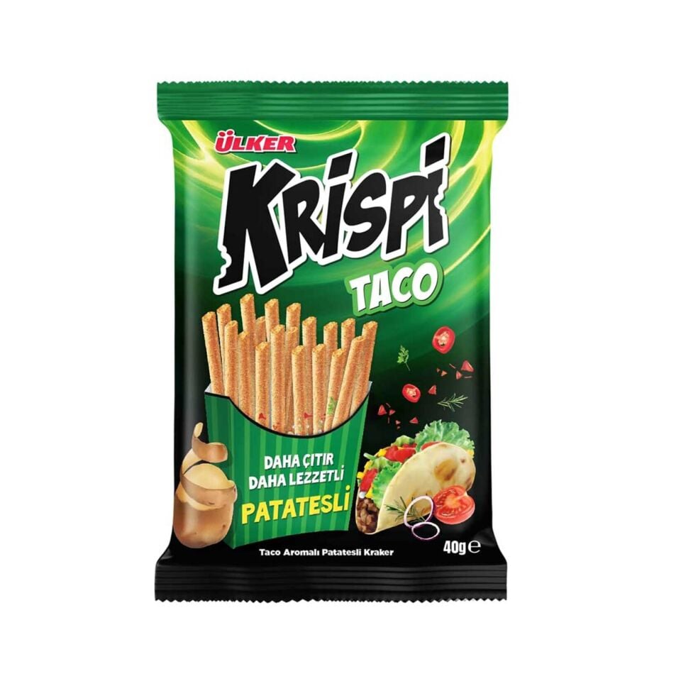 Ülker Krispi Taco Baharatlı Kraker 40 gr