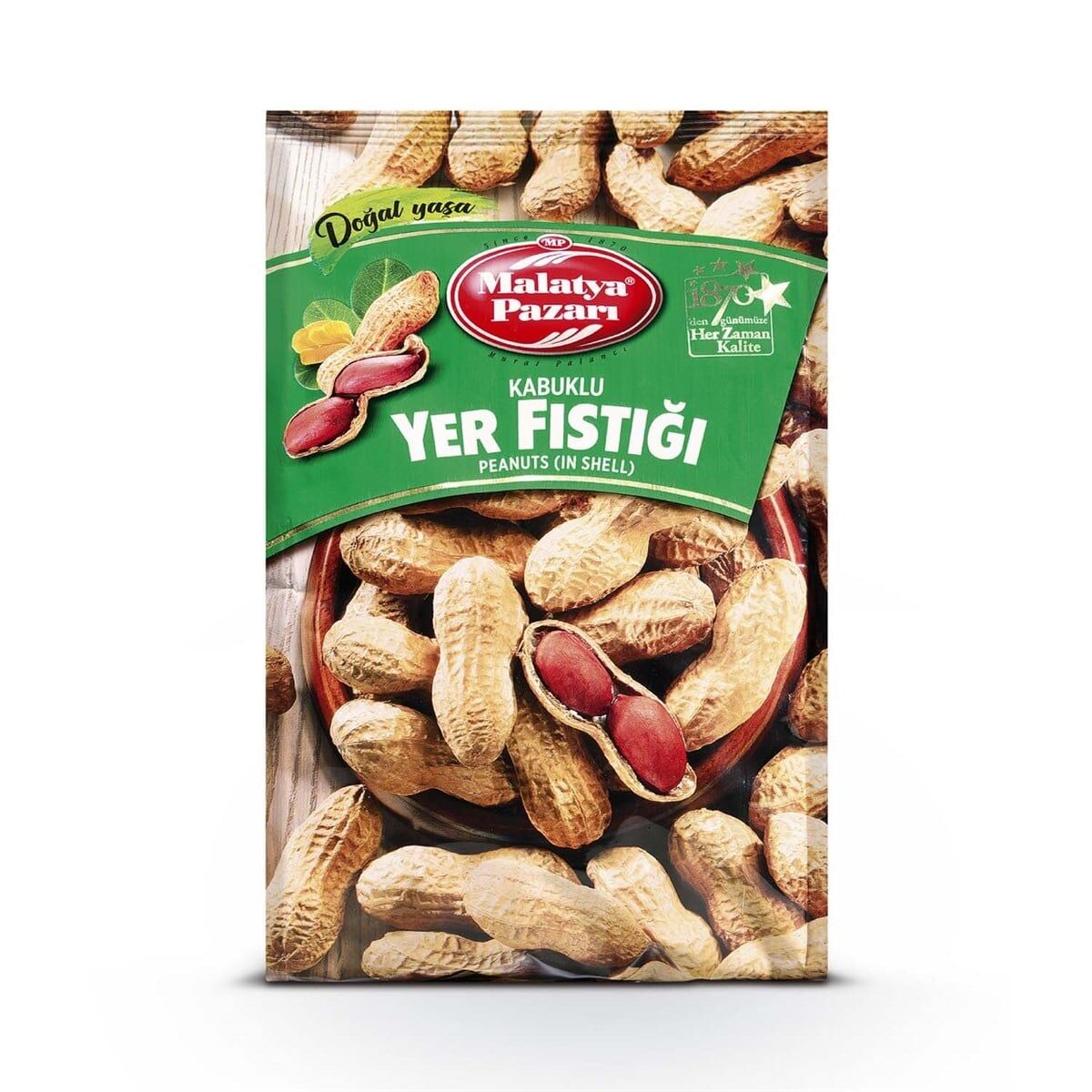 Kabuklu Fıstık No:1 250 gr Malatya Pazarı Murat Palancı