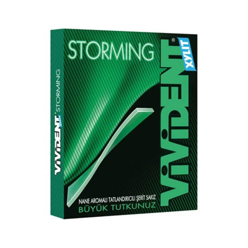 Vivident Storming Nane Aromalı Sakız 33 gr