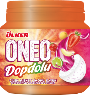 Ülker Oneo Dopdolu Meyve Aromalı Şişe Sakız 76 gr