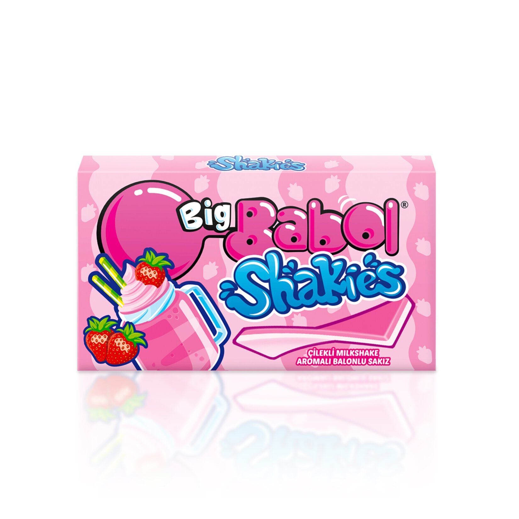 Big Babol Shakies Cüzdan Çilek 26 gr