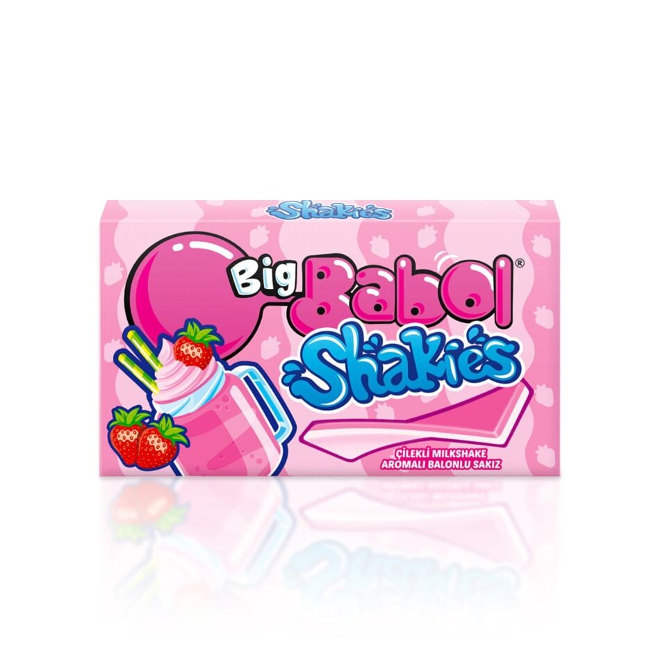 Big Babol Shakies Cüzdan Çilek 26 gr