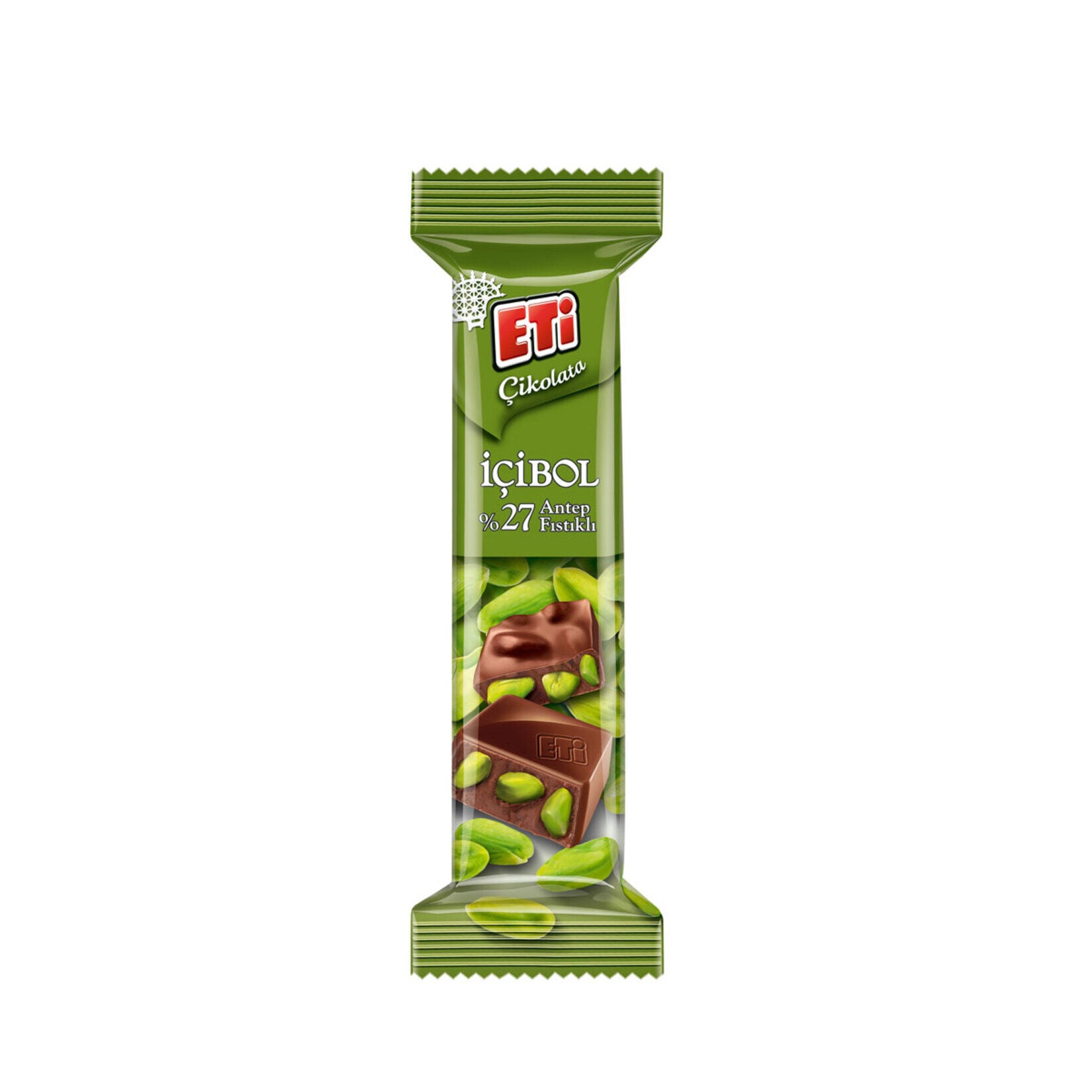 Eti İçibol Antep Fıstıklı Çikolata 30 g