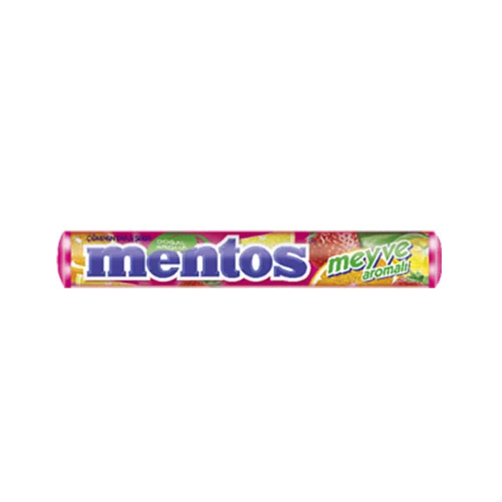 Mentos Meyveli Çiğnenen Drajeli Şeker 37,5 gr