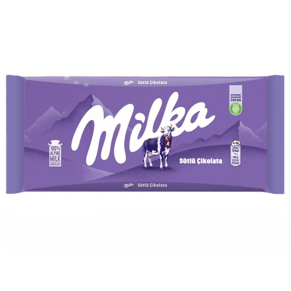 Milka Tablet Sütlü 80 gr