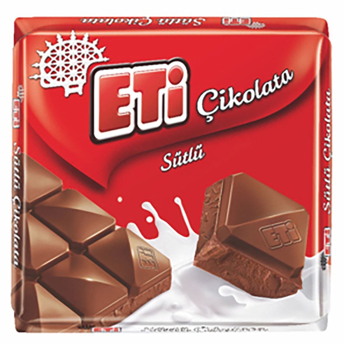 Eti Çikolata Sütlü Kare 65 g