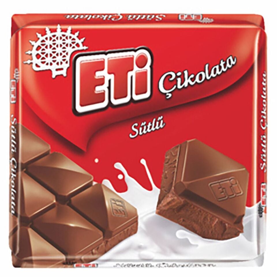 Eti Çikolata Sütlü Kare 65 g
