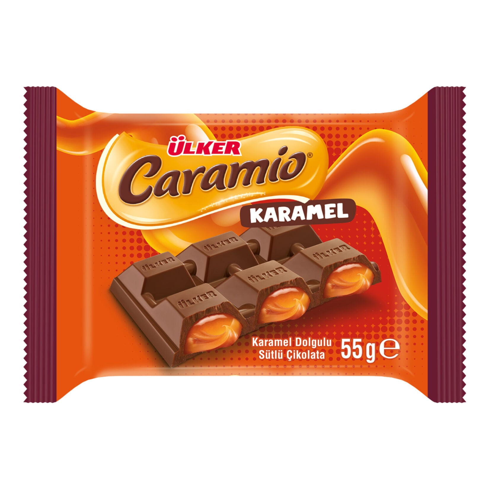 Ülker Caramio Kare Çikolata 55 gr