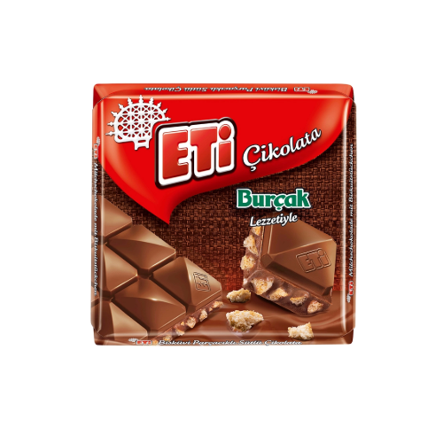 Eti Burçak Bisküvi Parçacıklı Çikolata 60 gr