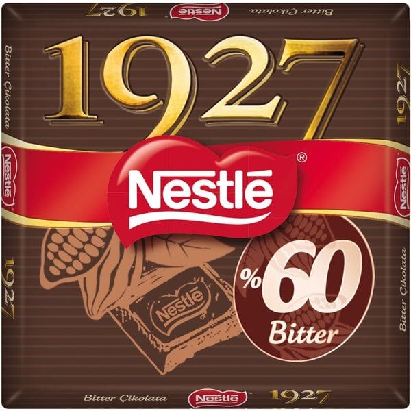 Nestle 1927 %60 Kakao Bitter Kare Çikolata 60 gr