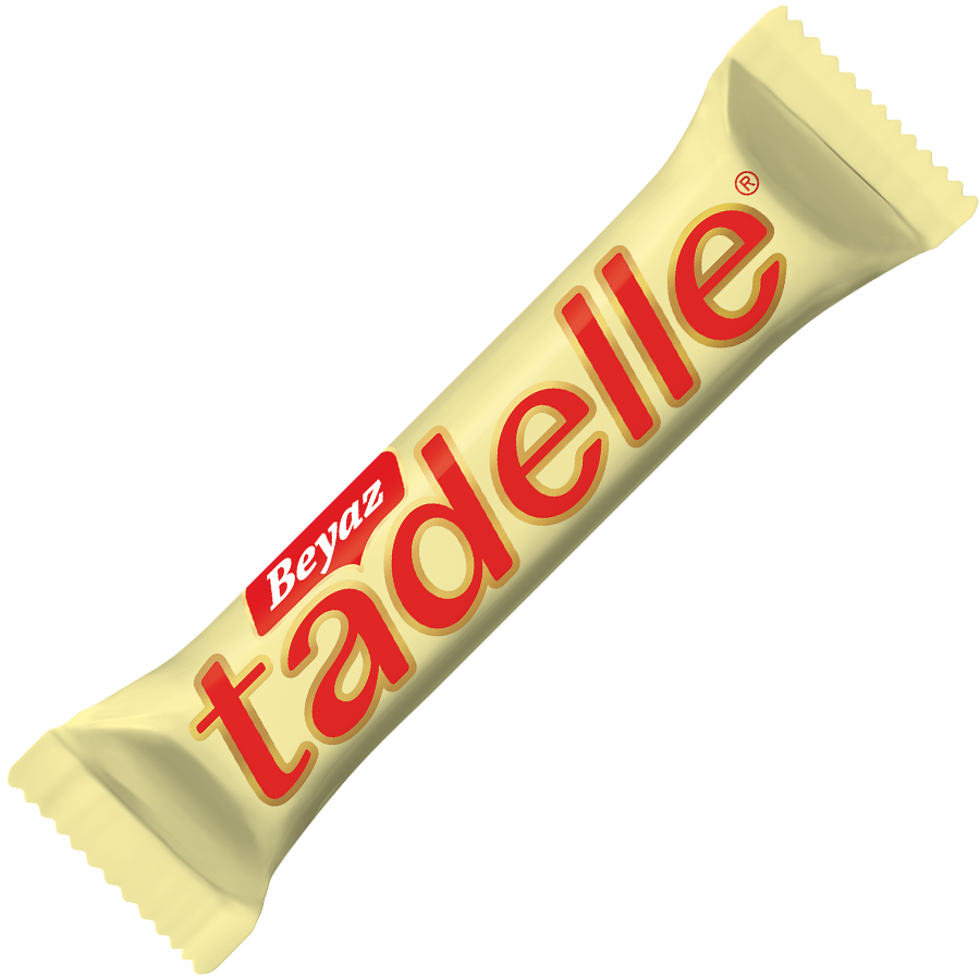 Tadelle Beyaz Çikolata Kaplı Fındık Dolgulu Çikolata 30 gr