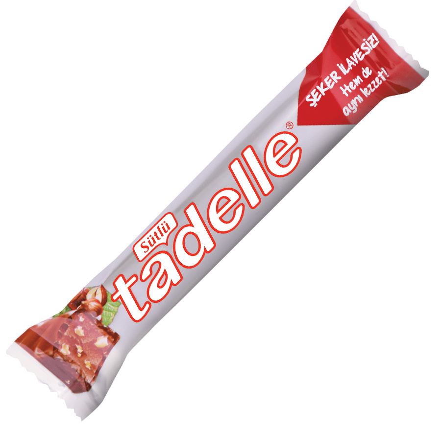 Tadelle Şeker İlavesiz Sütlü Çikolata 20 gr