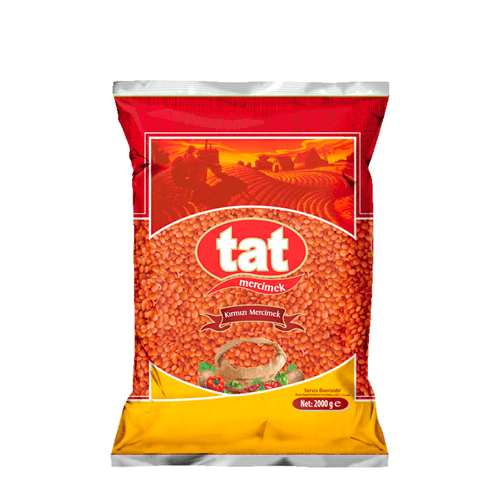 Tat Futbol Kırmızı Mercimek 2kg