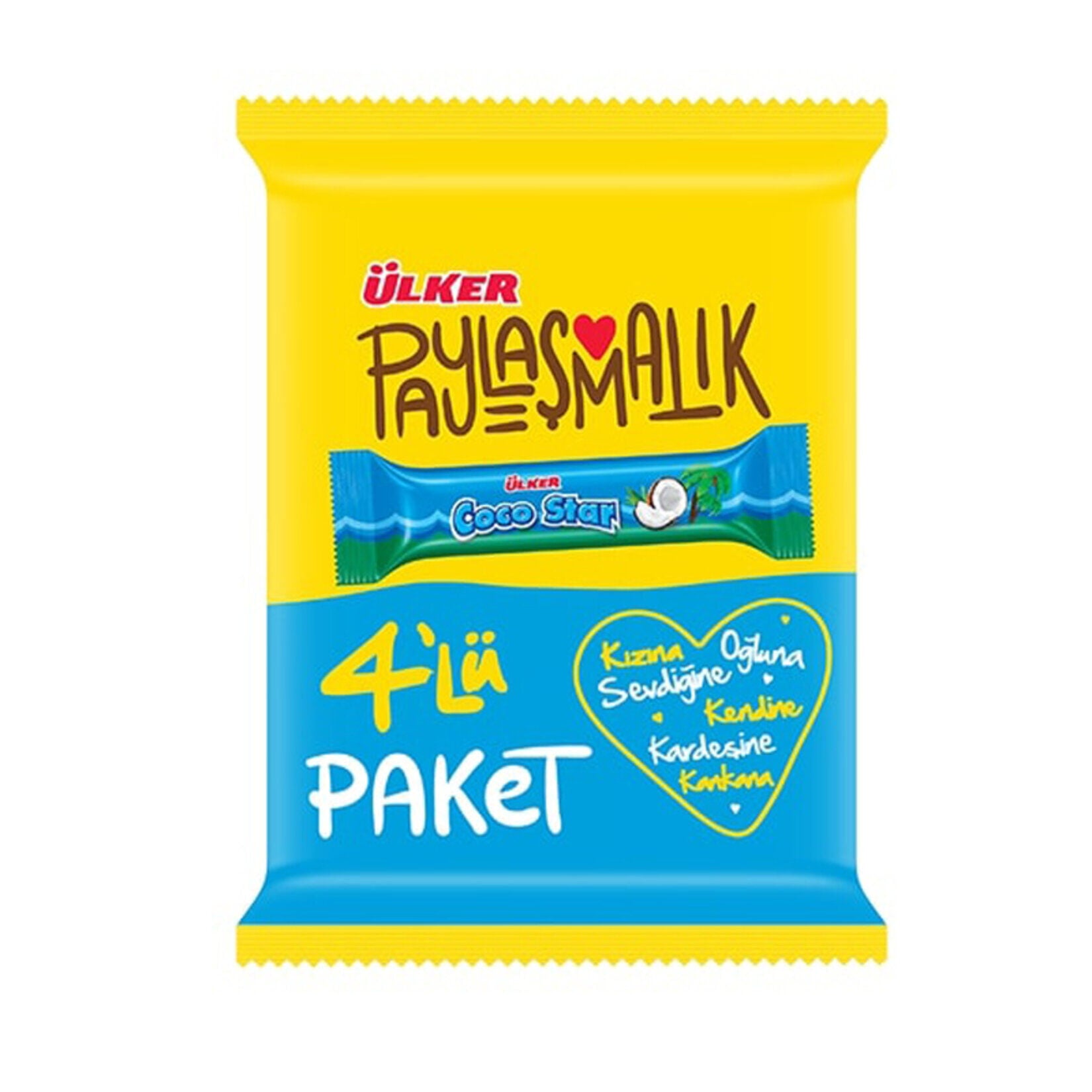 Ülker Cocostar 4'lü 100 gr