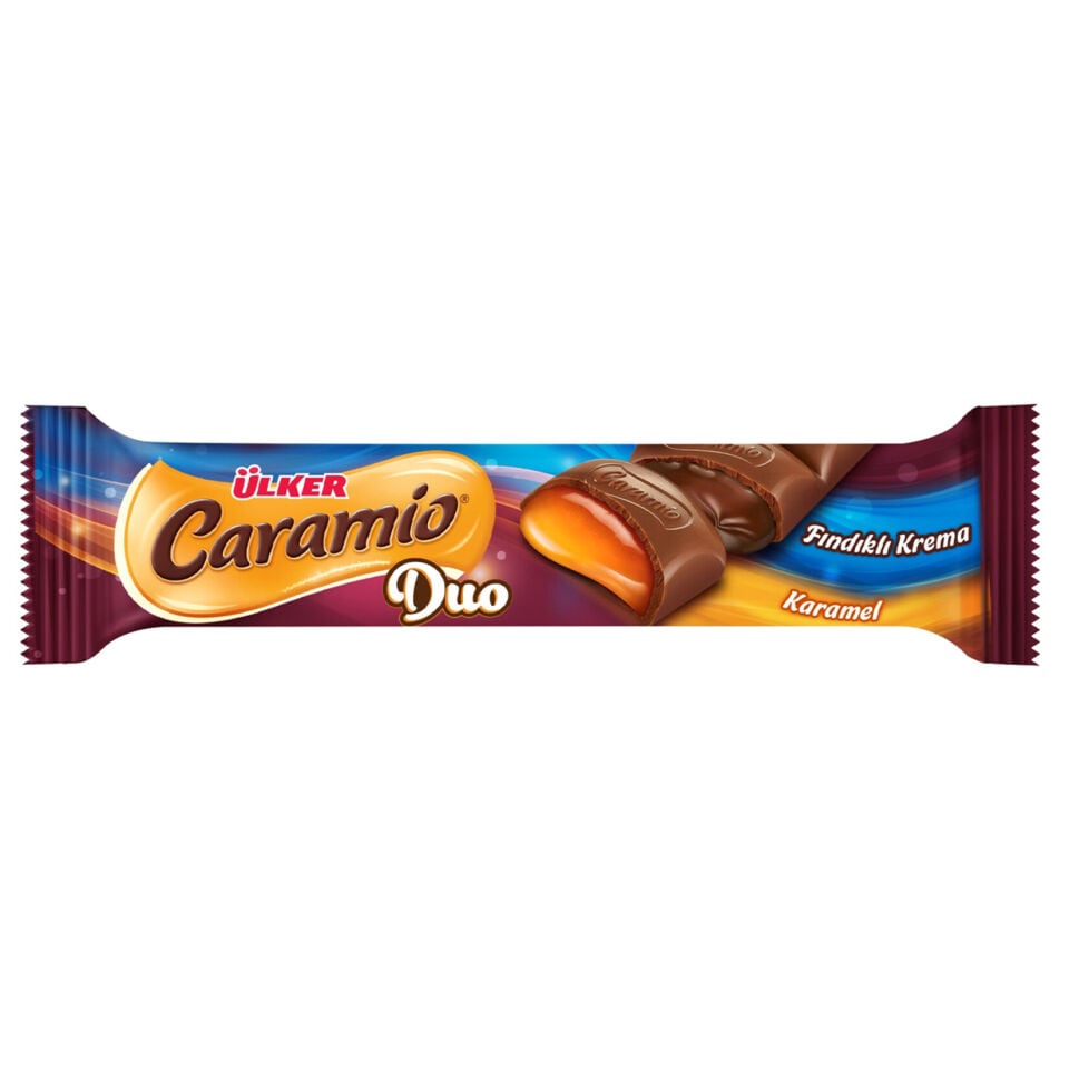 Caramio Duo Fındıklı Karamelli Çikolata 32 Gr