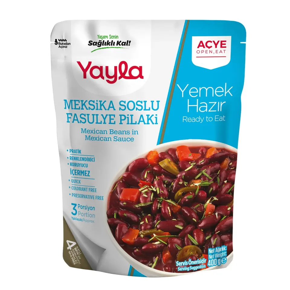 Yayla Hazır Meksika Soslu Pilaki 400 gr