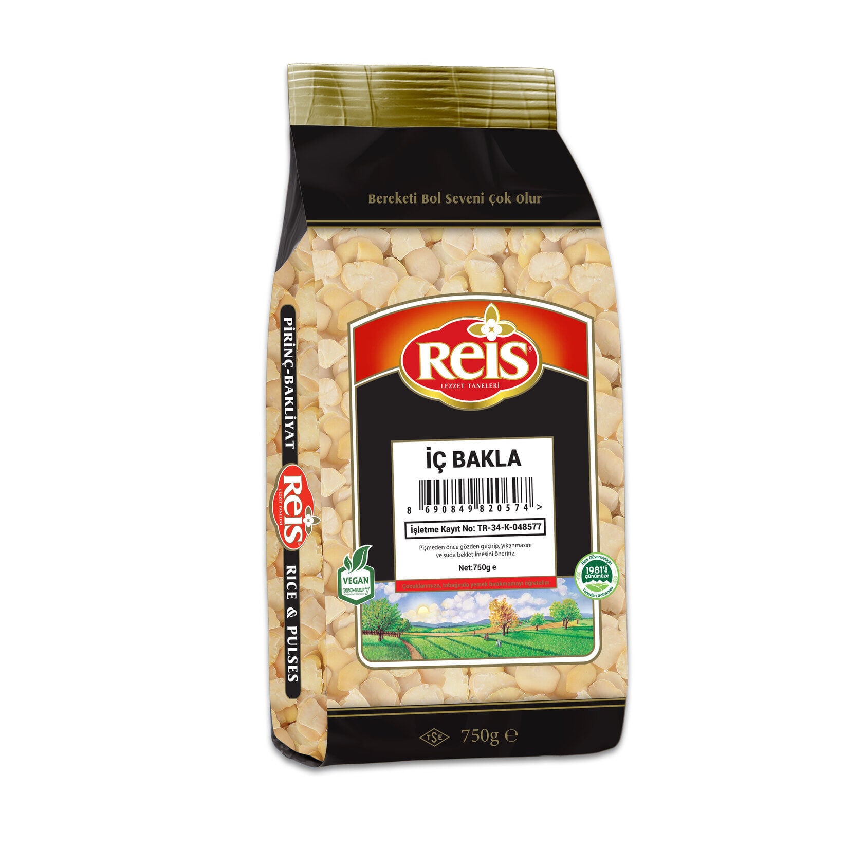 Reis İç Bakla 750 gr