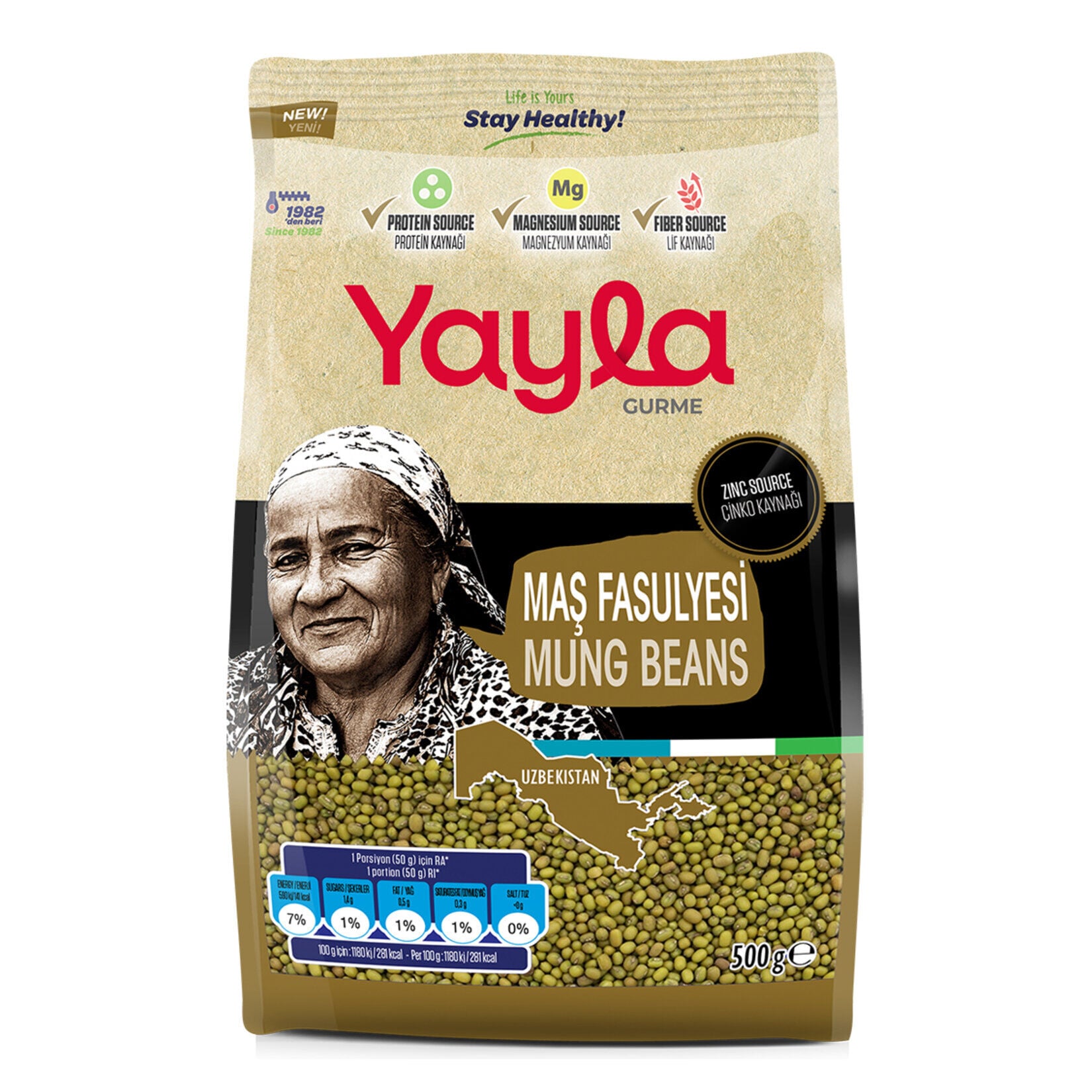 Yayla Gurme Maş Fasulye 500 gr