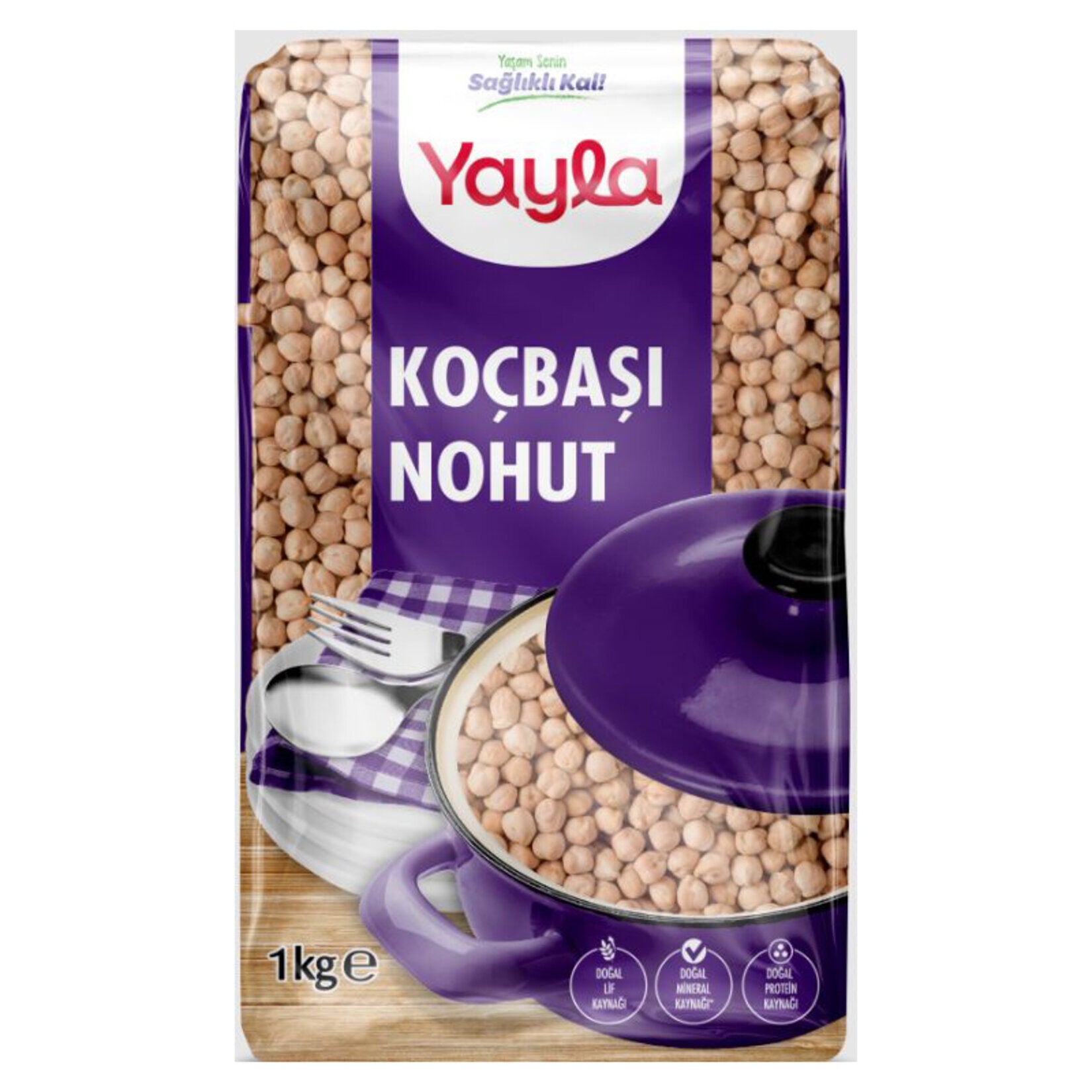 Yayla Koçbaşı Nohut 9 mm 1 kg
