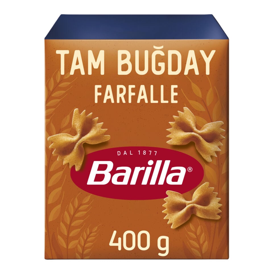 Barilla Tam Buğday Kelebek Makarna (Integrale Farfalle) 400 gr