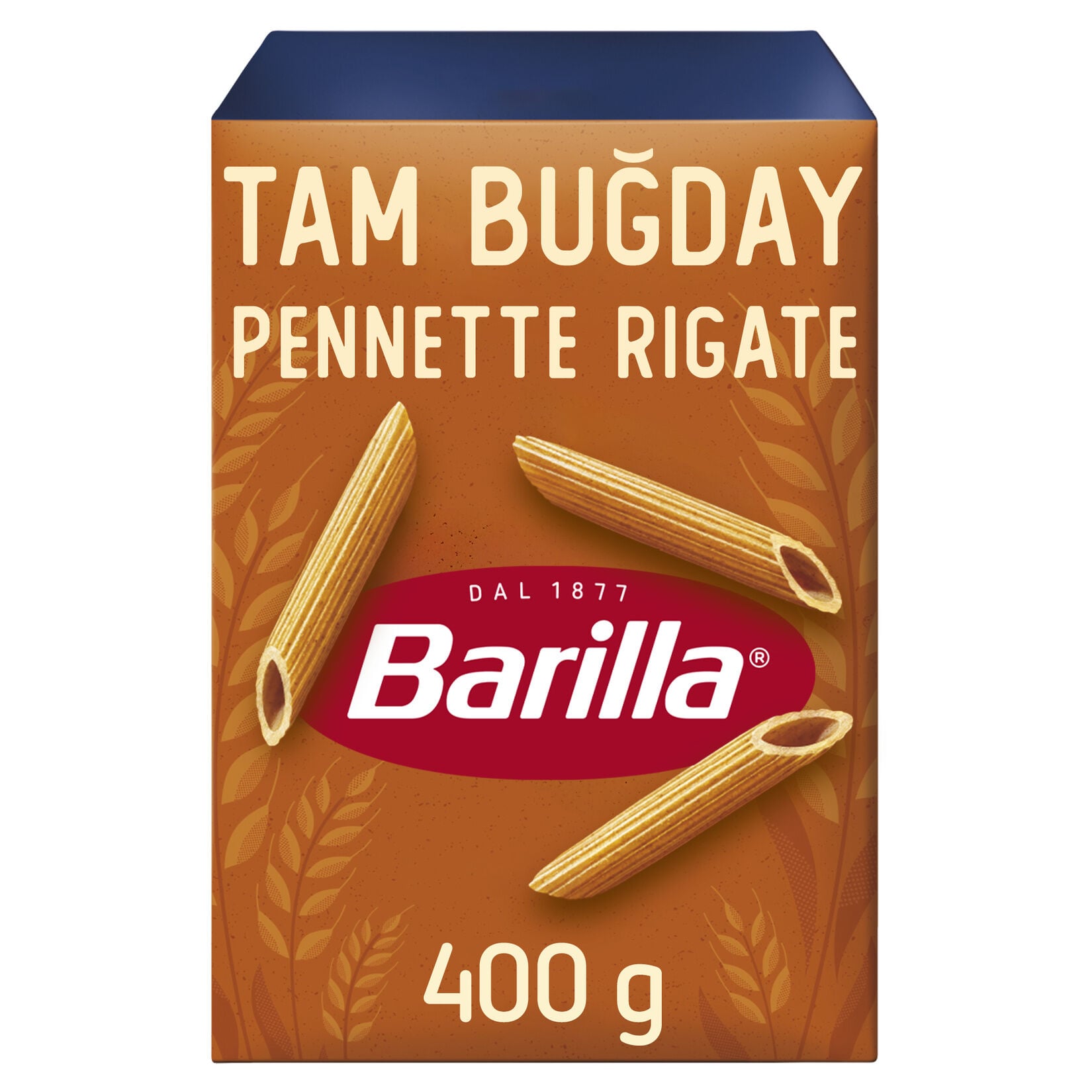 Barilla Tam Buğday Kalem Makarna (Integrale Pennette Rigate) 400 gr