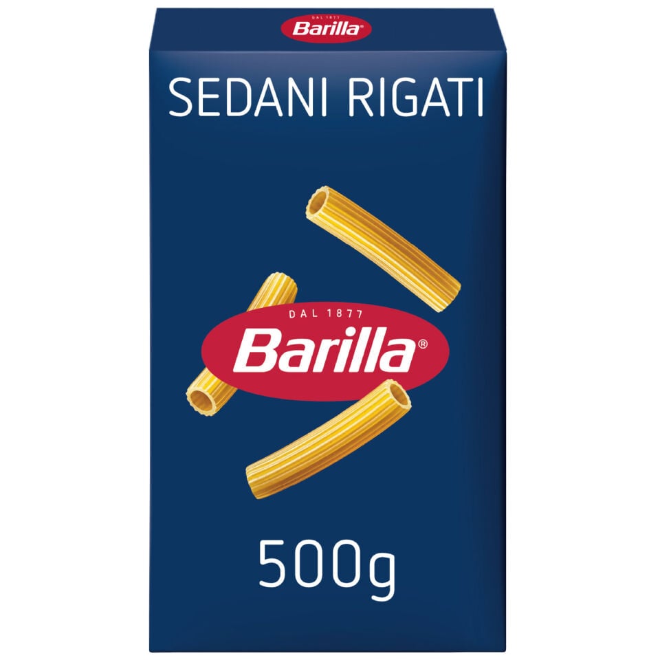 Barilla İnce Uzun (Sedani Rigati) Makarna 500 gr