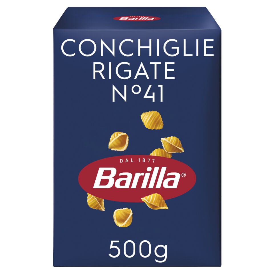 Barilla Mini Midye Makarna (Conchiglie Rigate) 500 gr