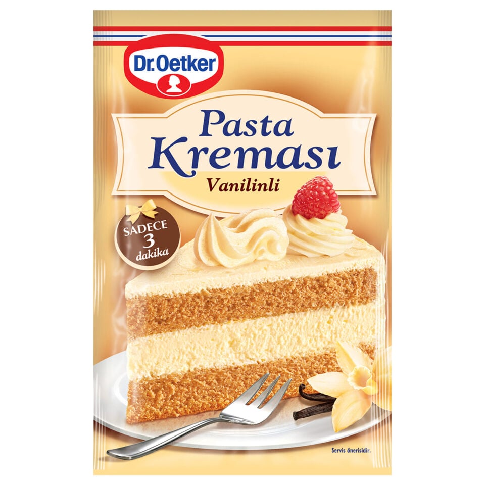 Dr. Oetker Vanilinli Pasta Kreması 136 gr