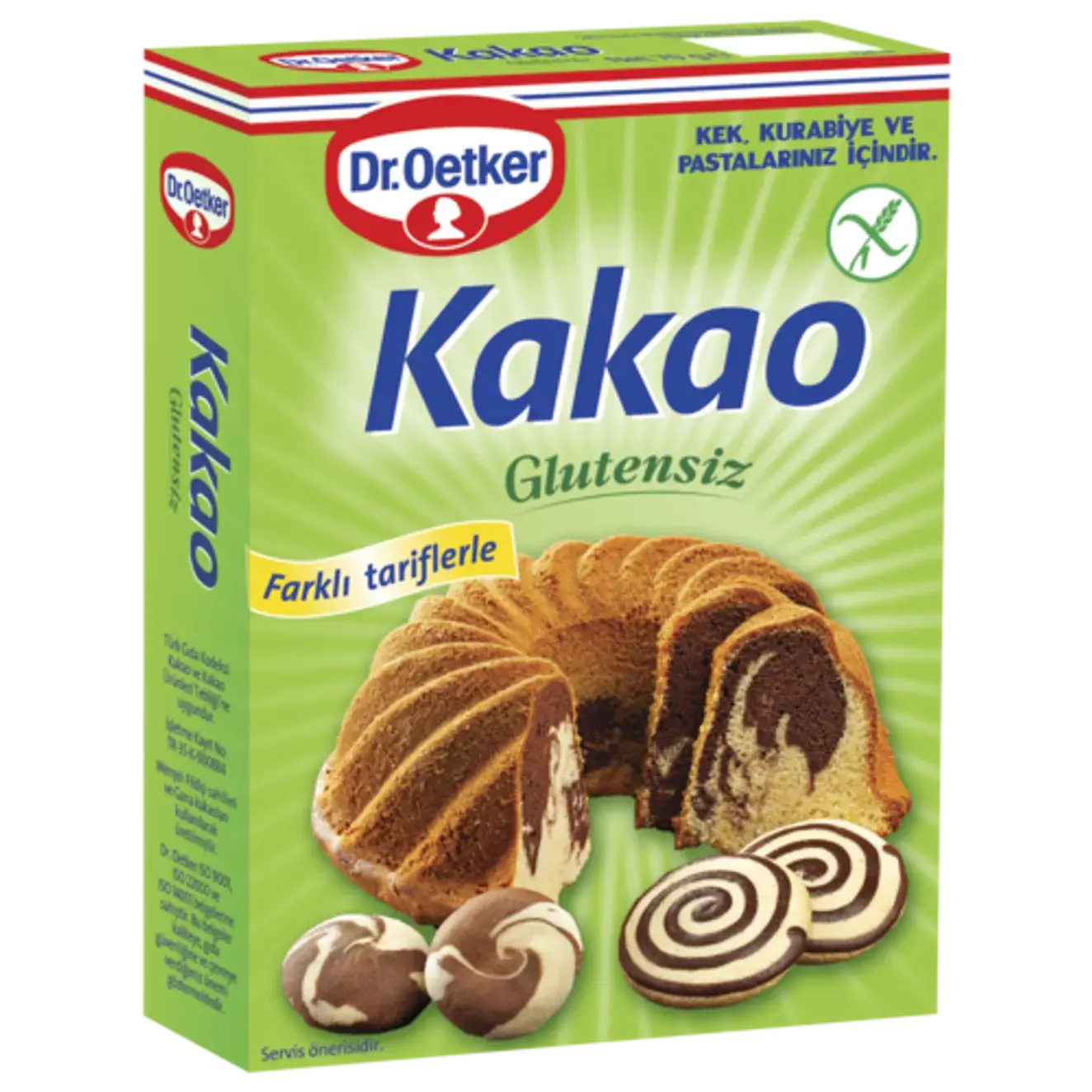 Dr. Oetker Glutensiz Kakao 70 gr