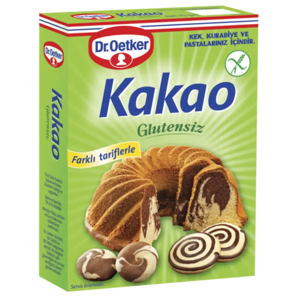 Dr. Oetker Glutensiz Kakao 70 gr
