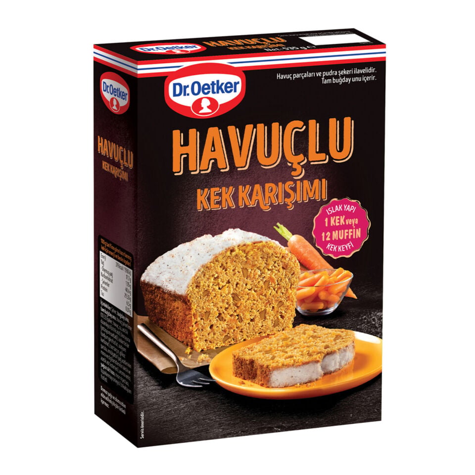 Dr. Oetker Havuçlu Kek Karışımı 535 gr