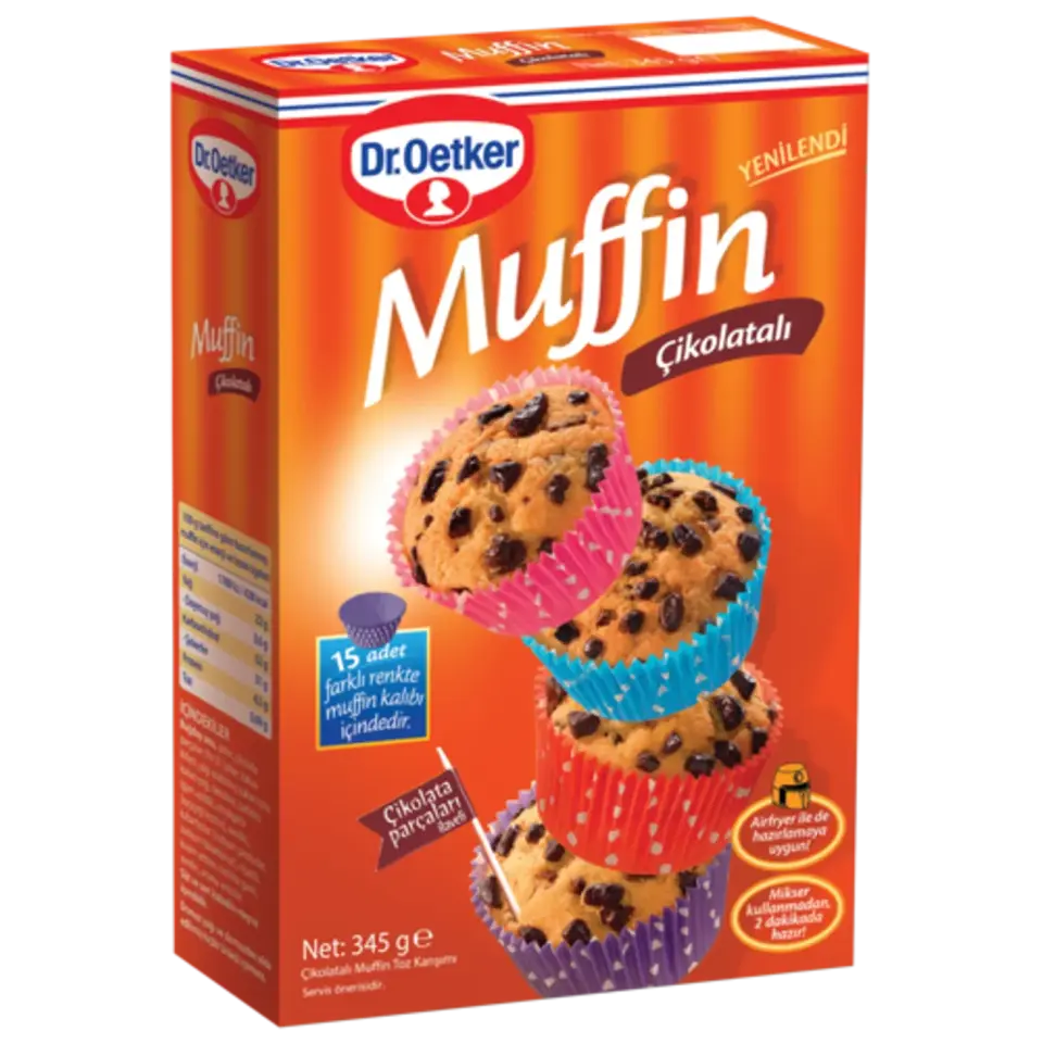 Dr. Oetker Çikolatalı Muffin 345 gr
