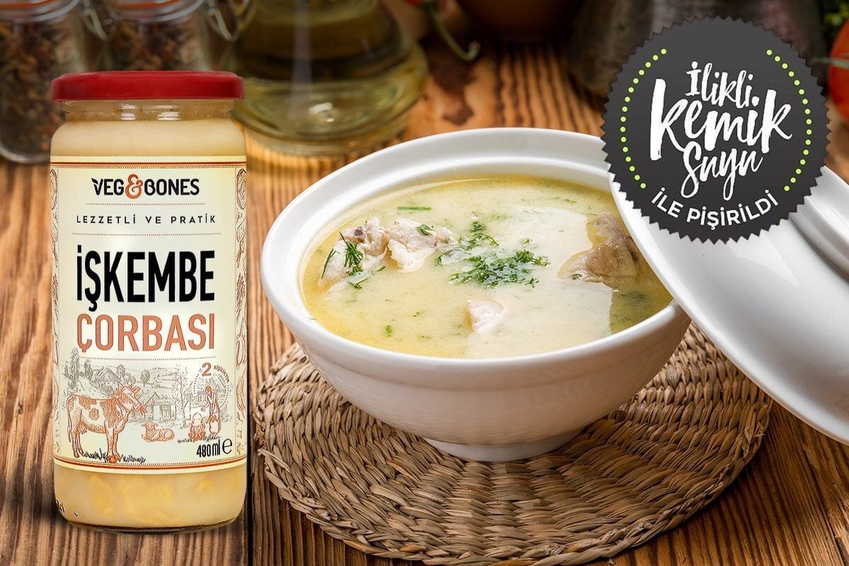 Veg&Bones İşkembe Çorbası 480 ml